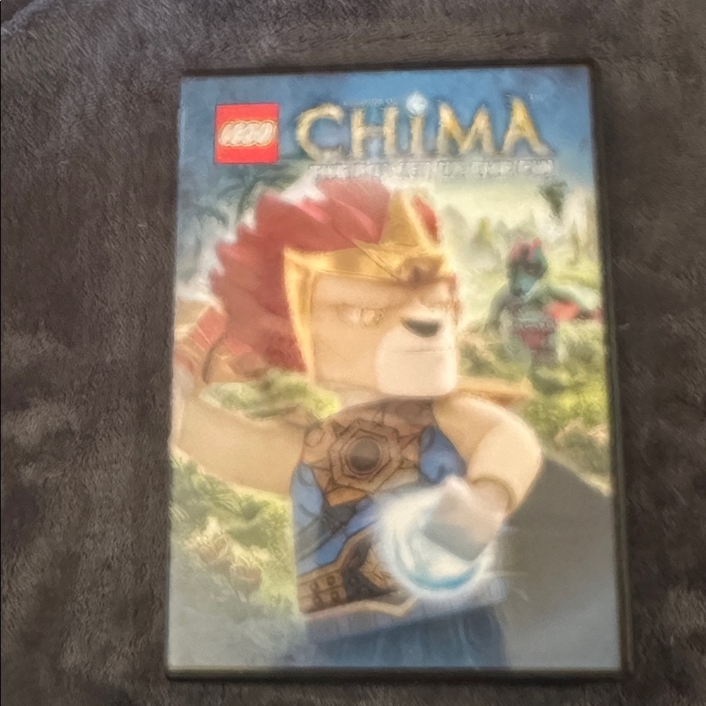 LEGO Chima DVD with Red and Blue Artwork